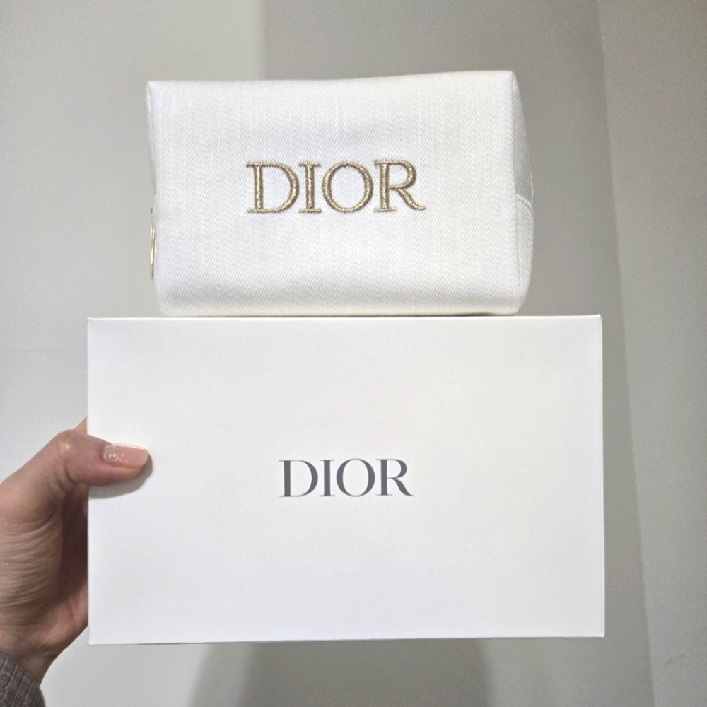 DIOR makeup pouch